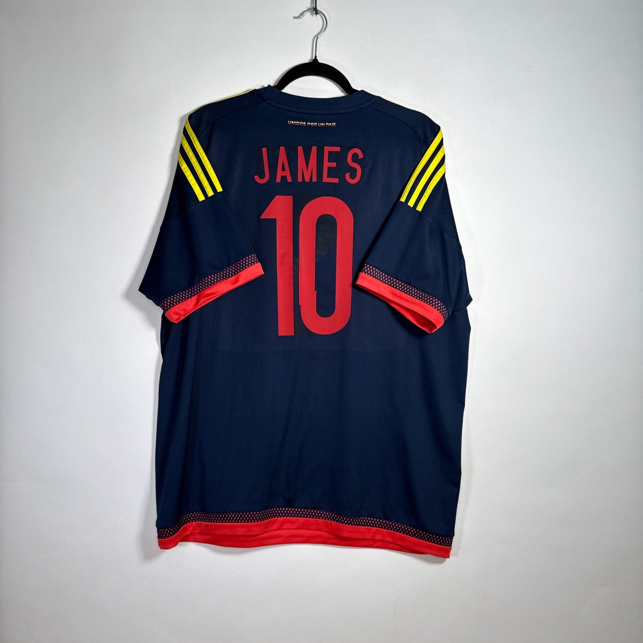 Selección de Colombia Visita 2016 - Dorsal James Rodríguez - Talla XL - YaelitoMix