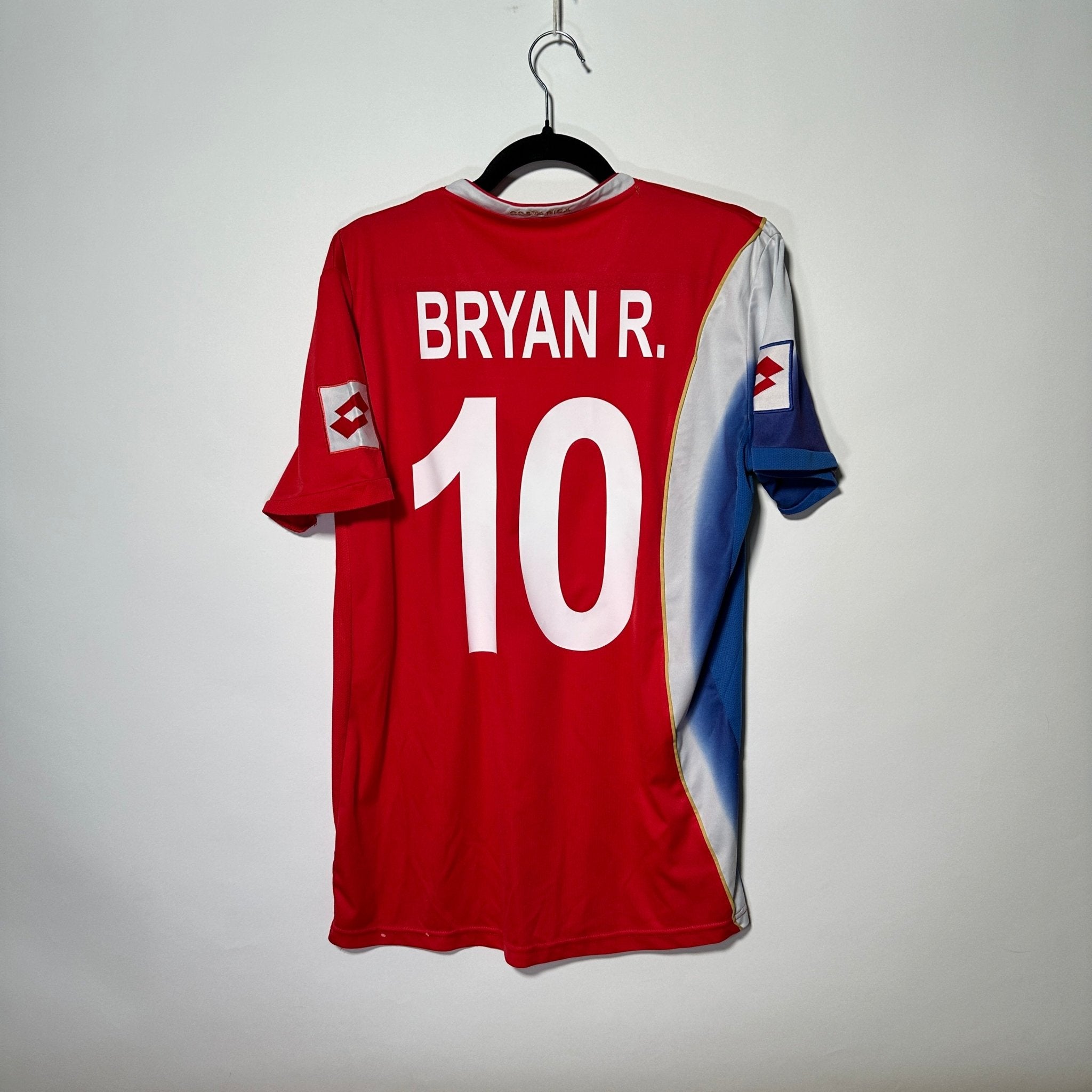 Selección de Costa Rica Local 2012 - Dorsal Bryan R. - Talla L/G - YaelitoMix