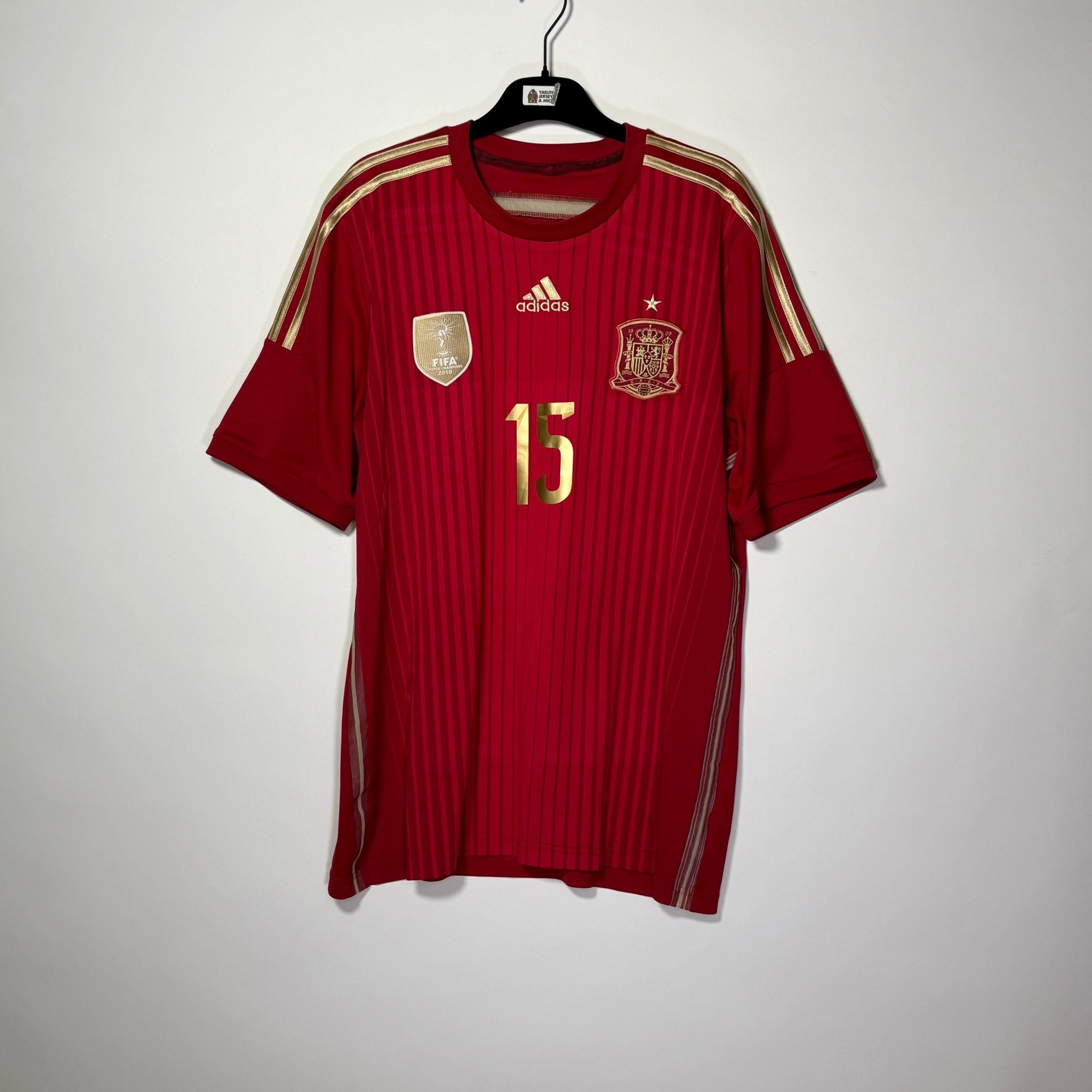 Selección de España Local 2014 - Dorsal Sergio Ramos - Talla L/G - YaelitoMix