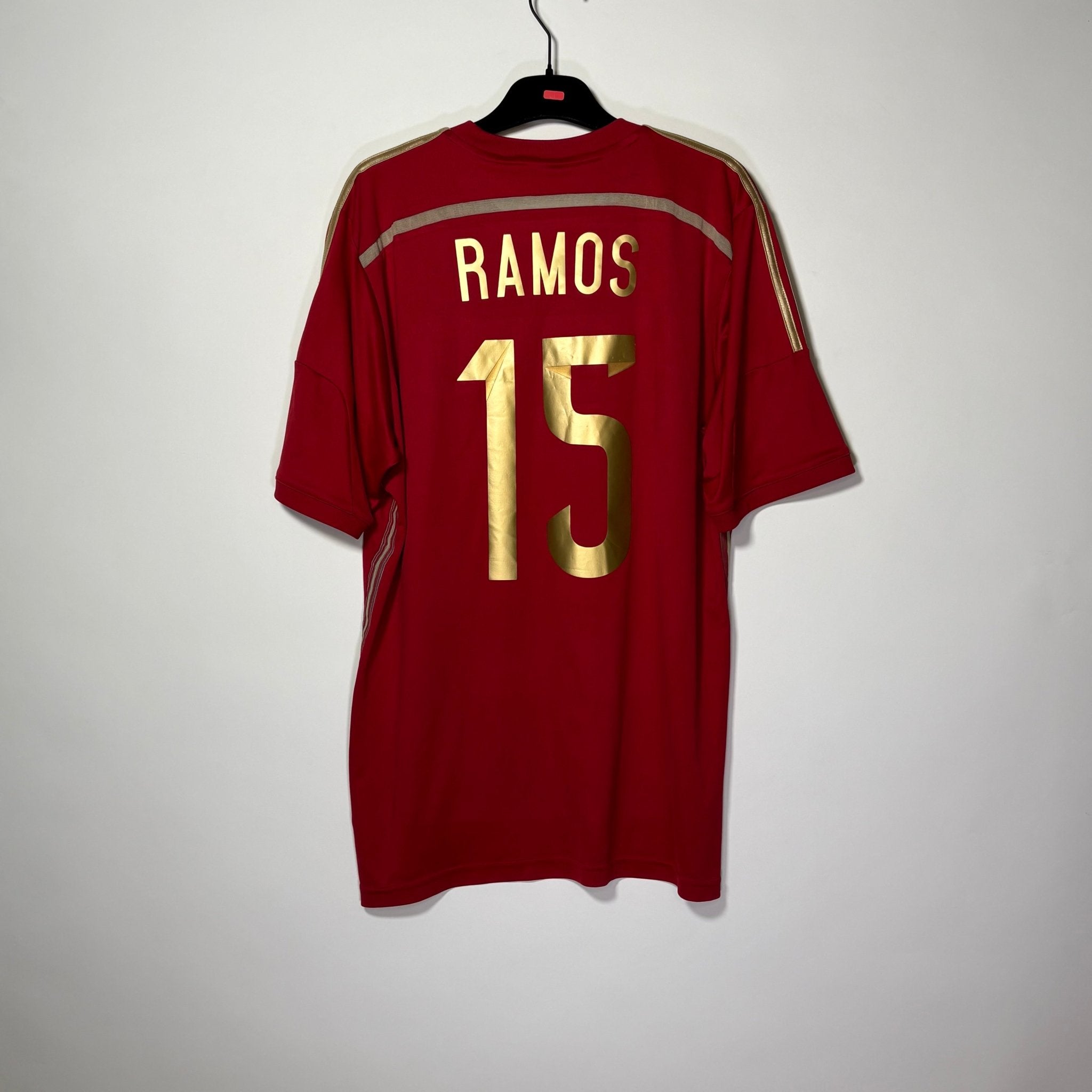 Selección de España Local 2014 - Dorsal Sergio Ramos - Talla L/G - YaelitoMix