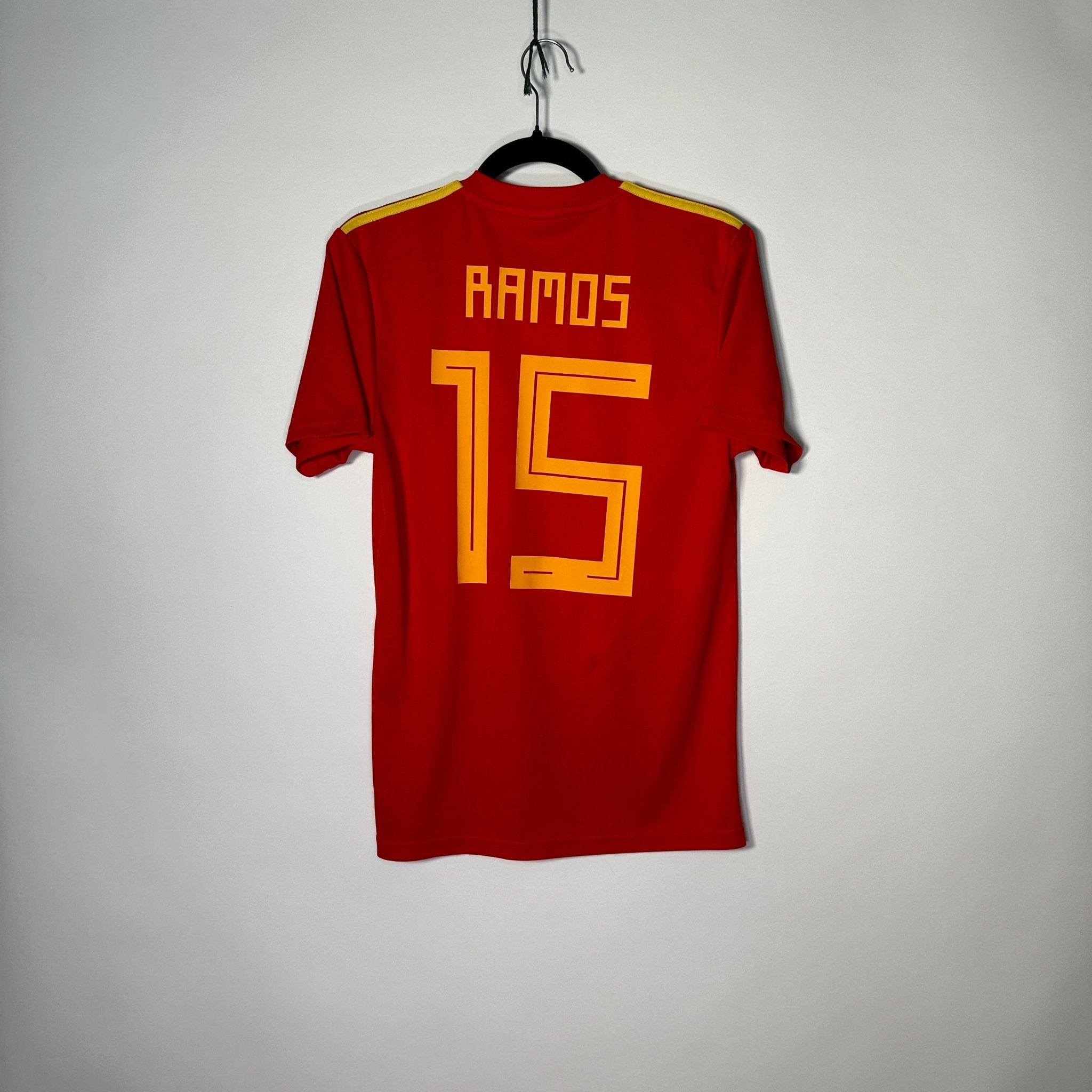 Selección de España Local 2018 - Dorsal Sergio Ramos - Talla S/CH - YaelitoMix