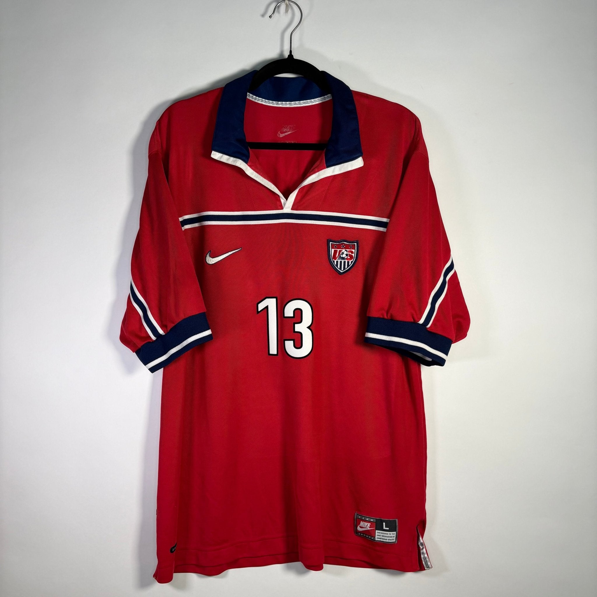 Selección de Estados Unidos Local 1998 - Dorsal Cobi Jones - Talla L/G - YaelitoMix