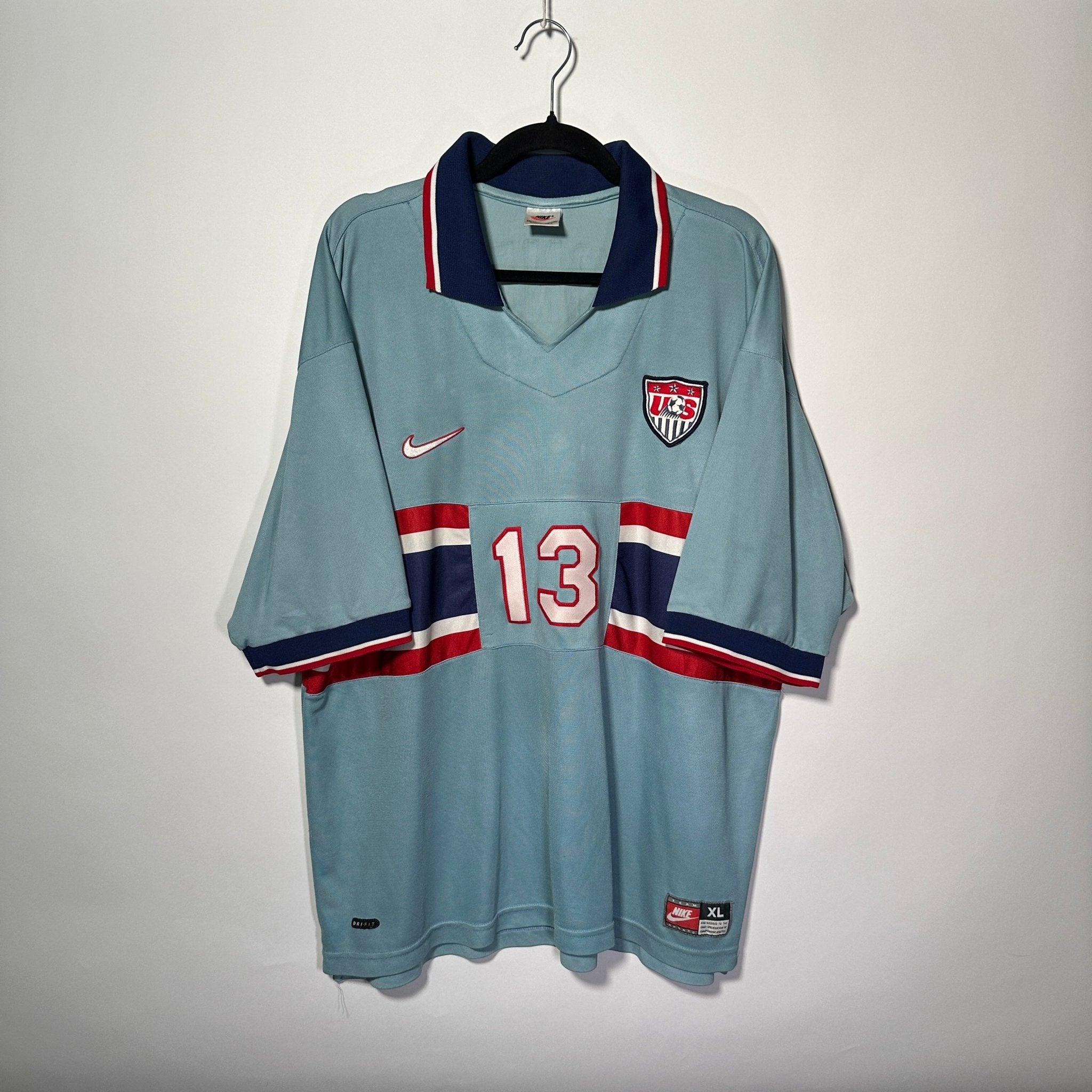 Selección de Estados Unidos Tercera 1998 - UTILERÍA Cobi Jones - Talla XL - YaelitoMix