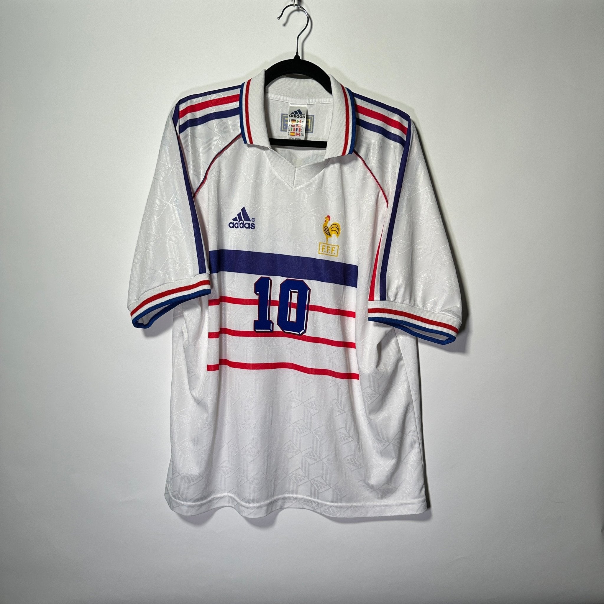 Selección de Francia Visita 1998 - Dorsal Zidane - Talla XL - YaelitoMix