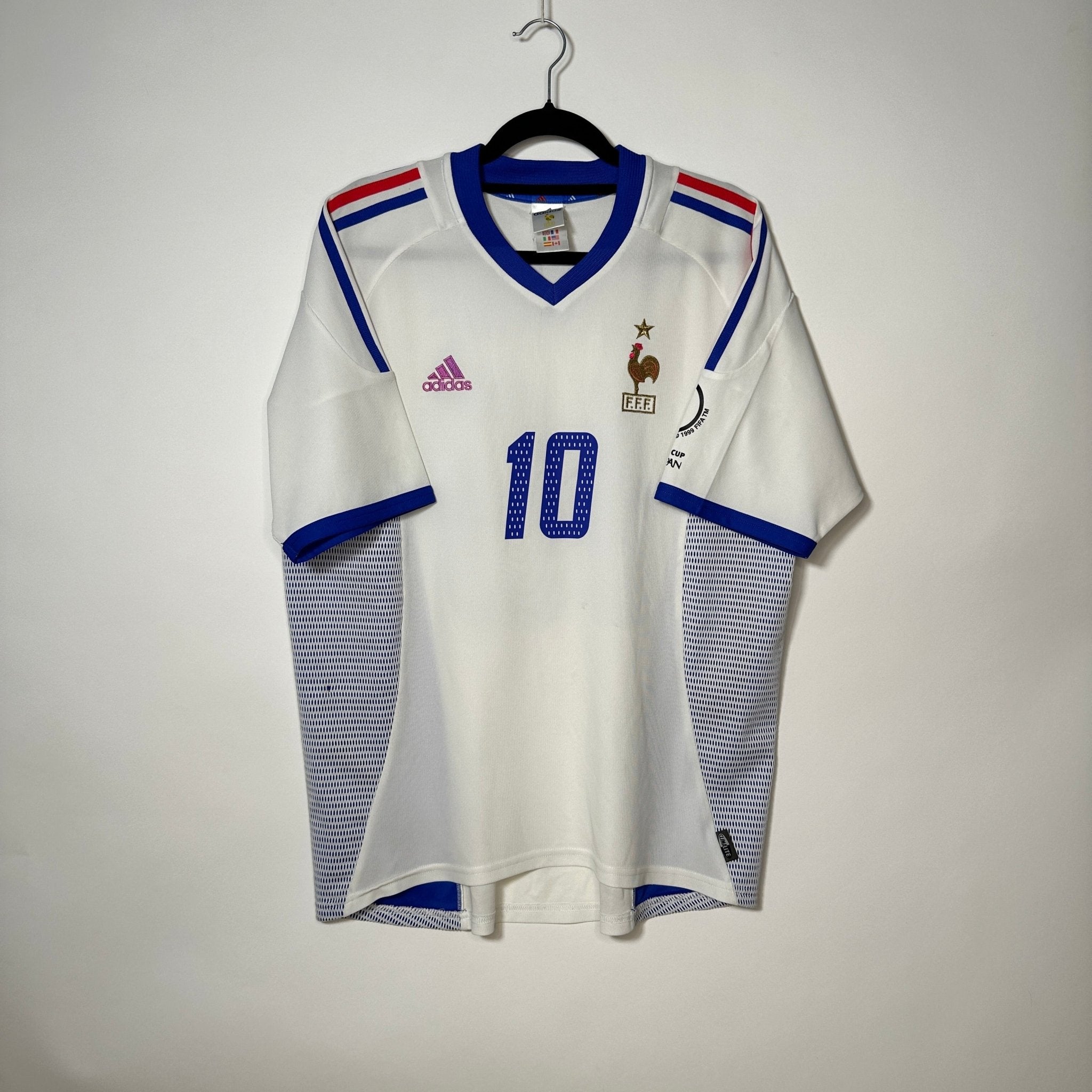 Selección de Francia Visita 2002 - Dorsal Zidane - Talla L/G - YaelitoMix
