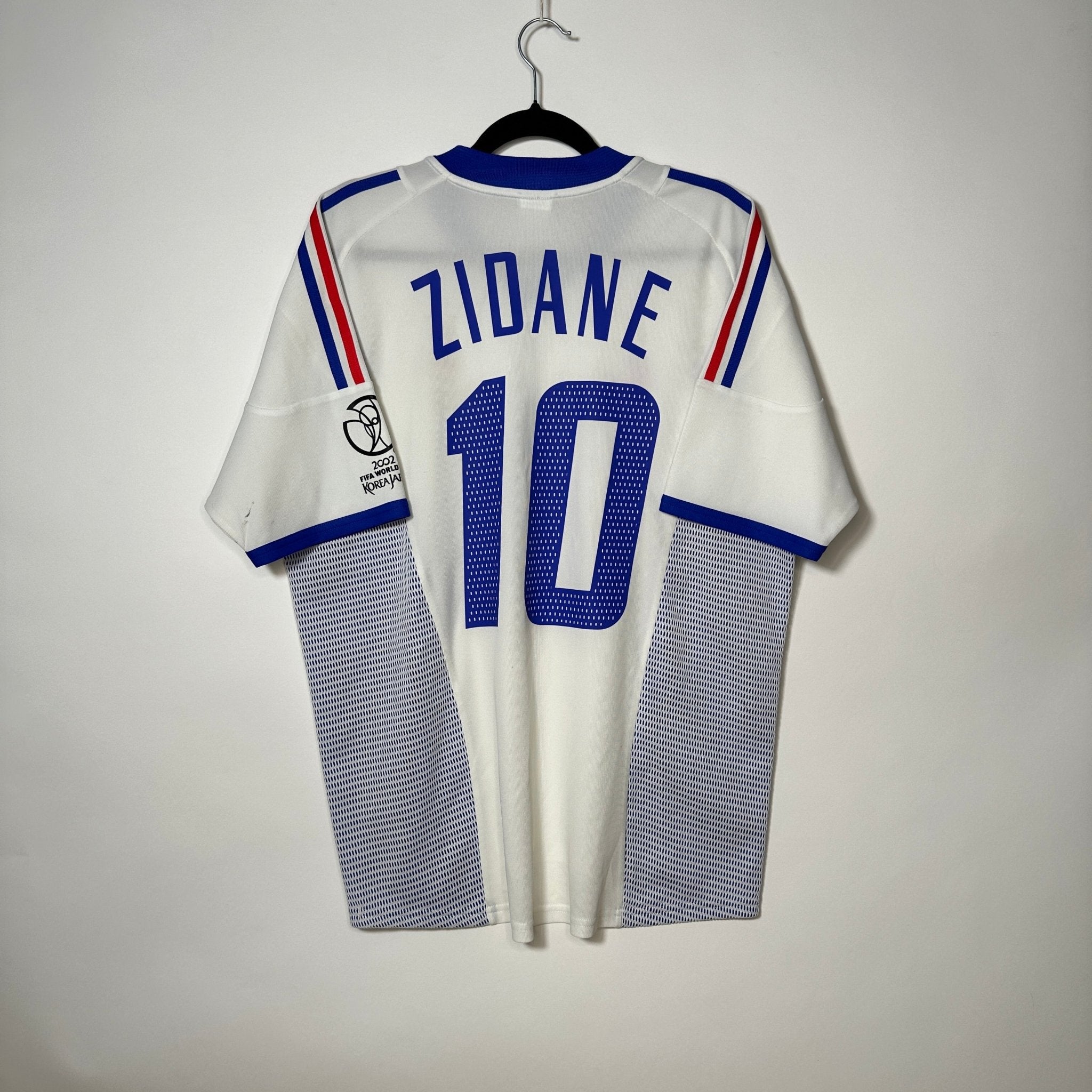 Selección de Francia Visita 2002 - Dorsal Zidane - Talla L/G - YaelitoMix