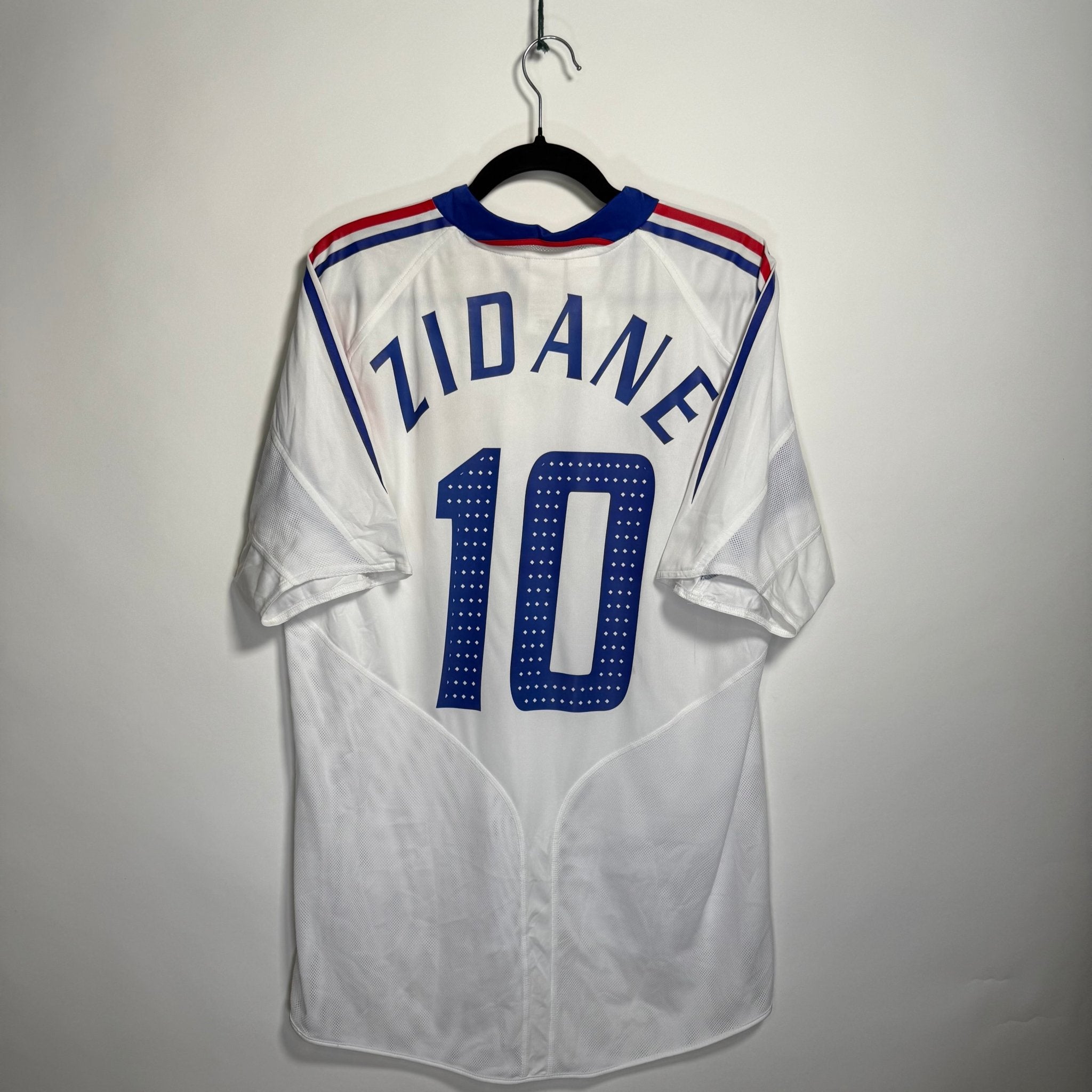 Selección de Francia Visita 2004 - Dorsal Zidane - Talla L/G - YaelitoMix