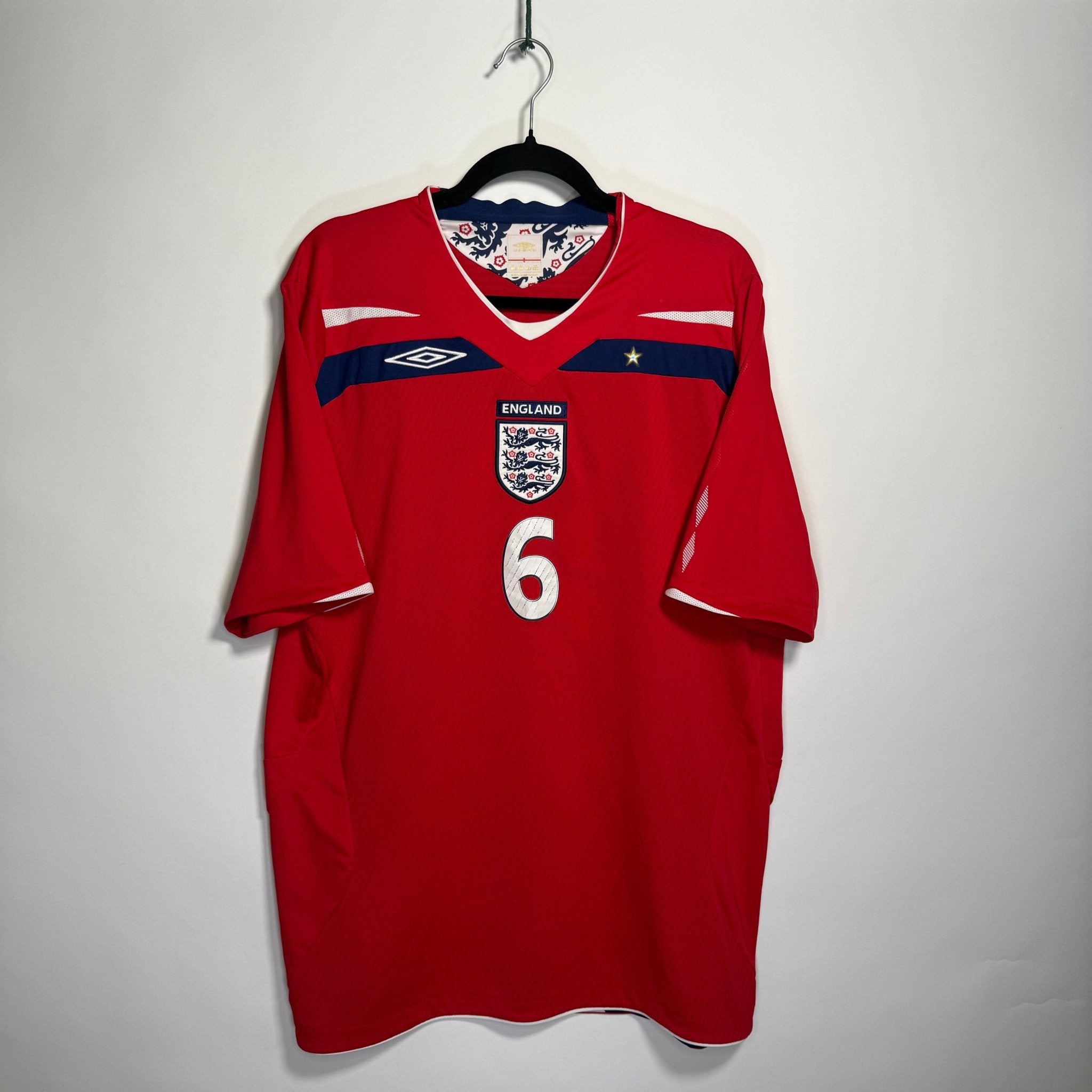 Selección de Inglaterra Local 2008 - Dorsal Terry - Talla XL - YaelitoMix