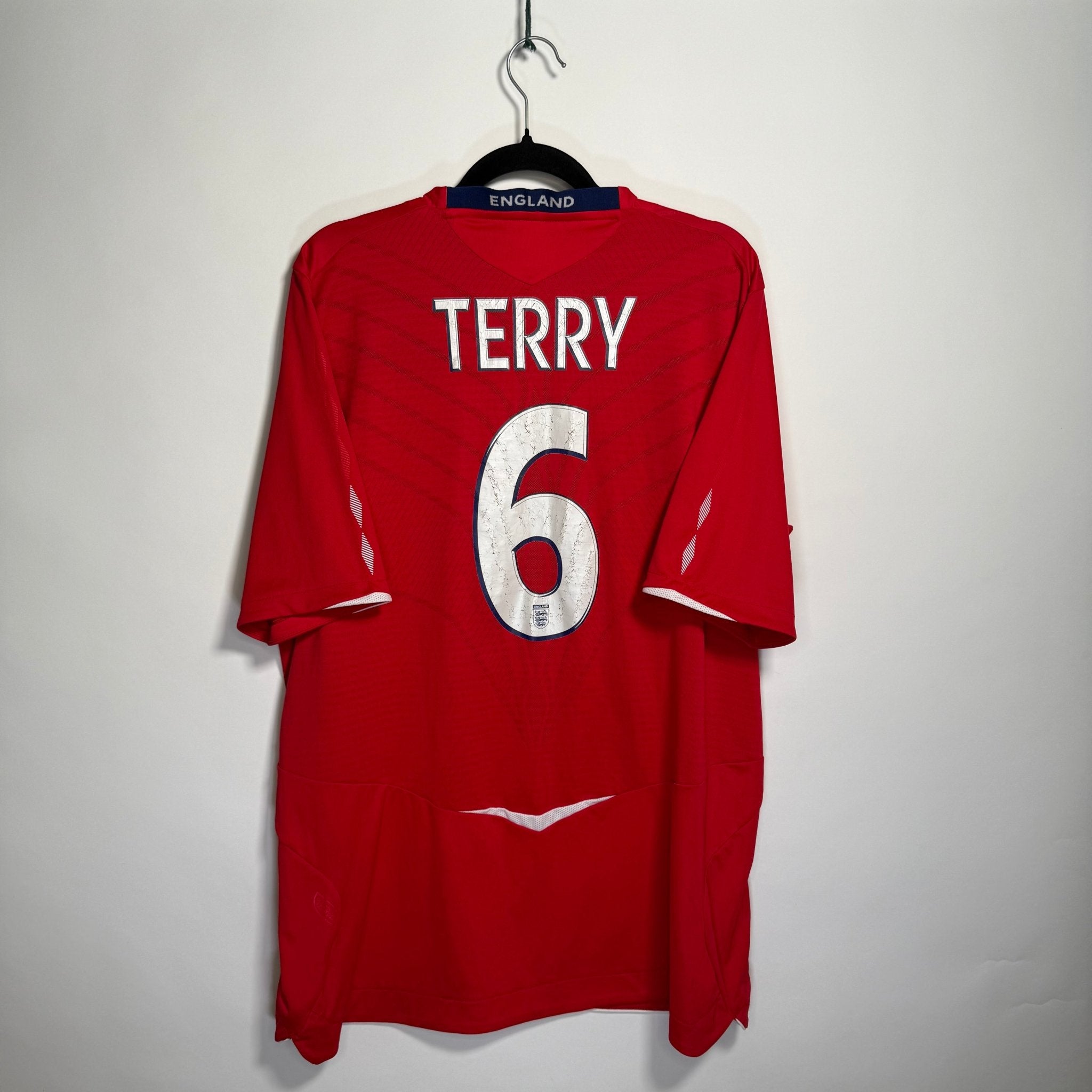 Selección de Inglaterra Local 2008 - Dorsal Terry - Talla XL - YaelitoMix