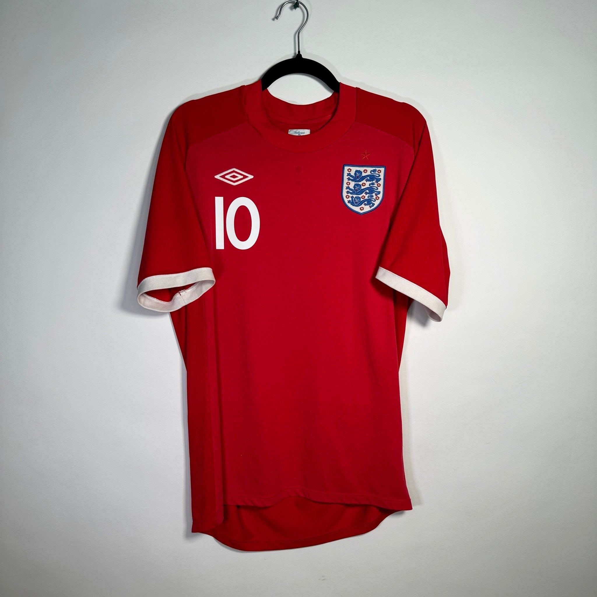 Selección de Inglaterra Visita 2010 - Dorsal Rooney - Talla M - YaelitoMix