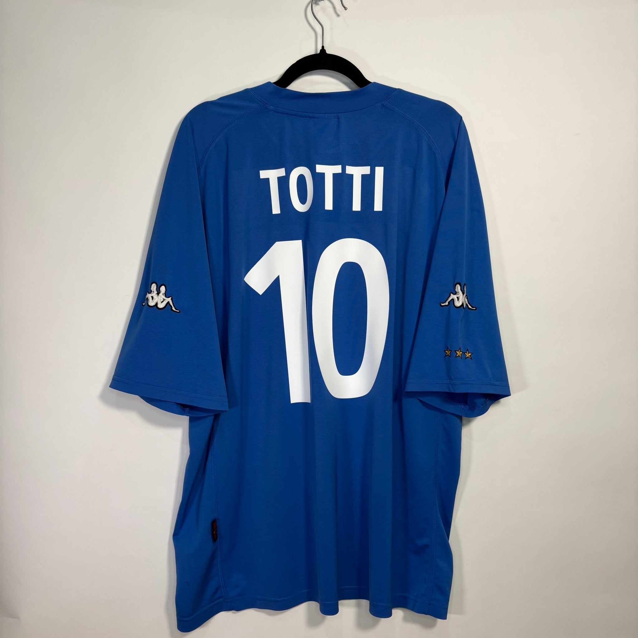 Selección de Italia Local 2000 - Dorsal Totti - Talla XL - YaelitoMix