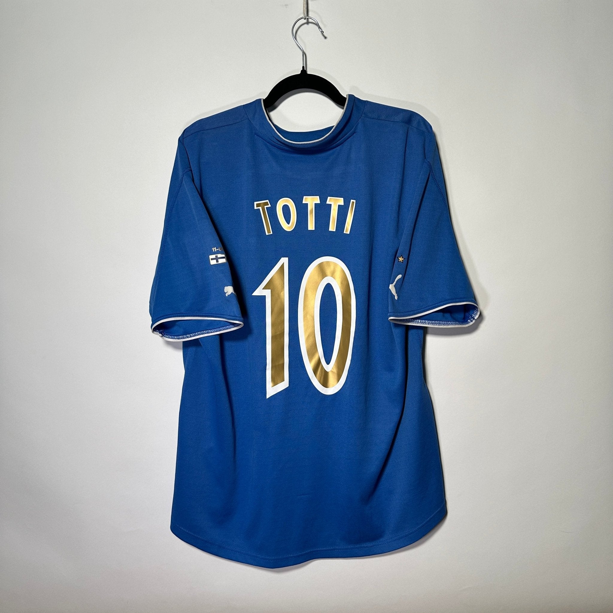 Selección de Italia Local 2003 - Dorsal Totti - Talla XL - YaelitoMix