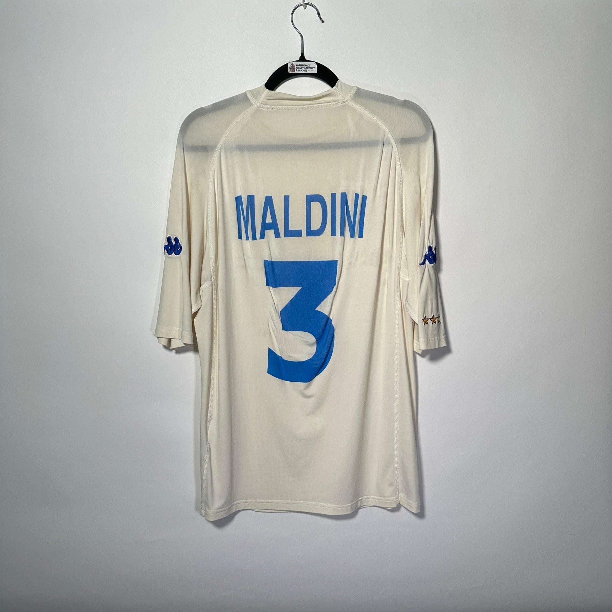 Selección de Italia Visita 2000 - Dorsal Maldini - Talla XL - YaelitoMix