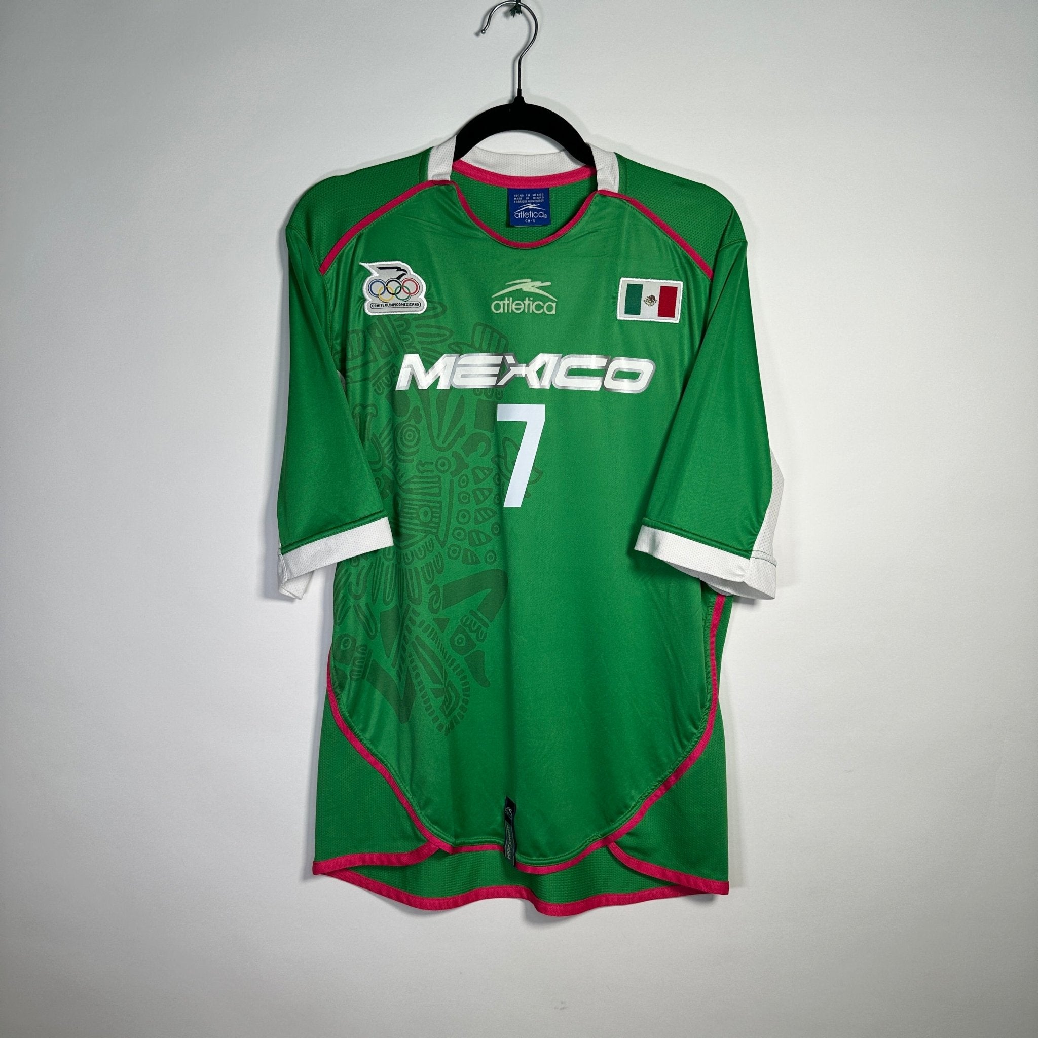 Selección de México Juegos Olímpicos 2004 - Dorsal Naelson Sinha - Talla L/G - YaelitoMix