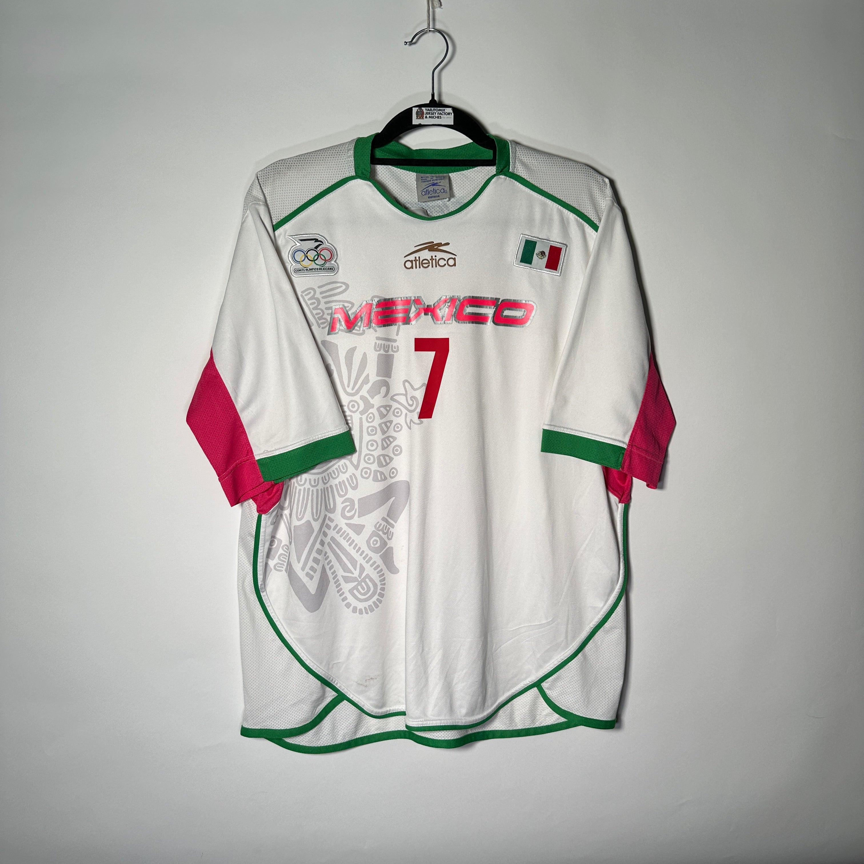 Selección de México Juegos Olímpicos 2004 - Dorsal Naelson Sinha