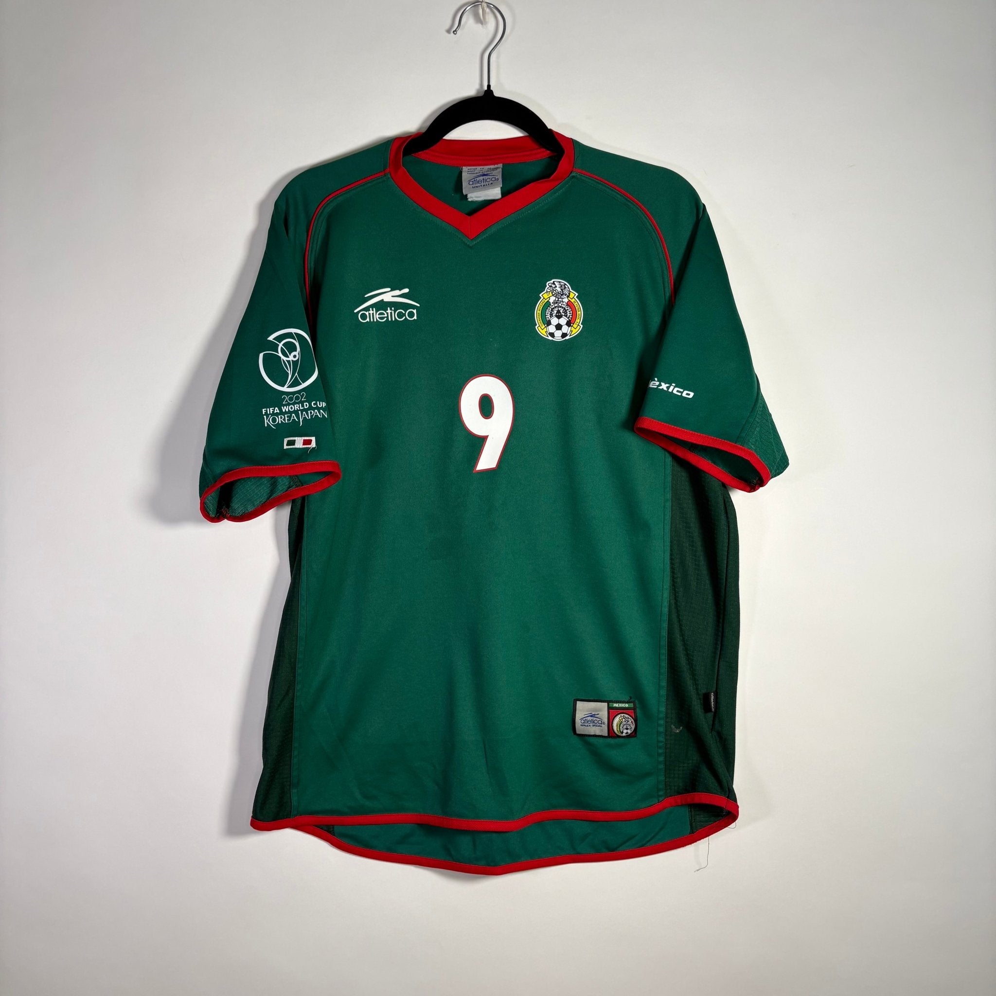 Selección de México Local 2002 - Dorsal Jared Borguetti - Talla M - YaelitoMix