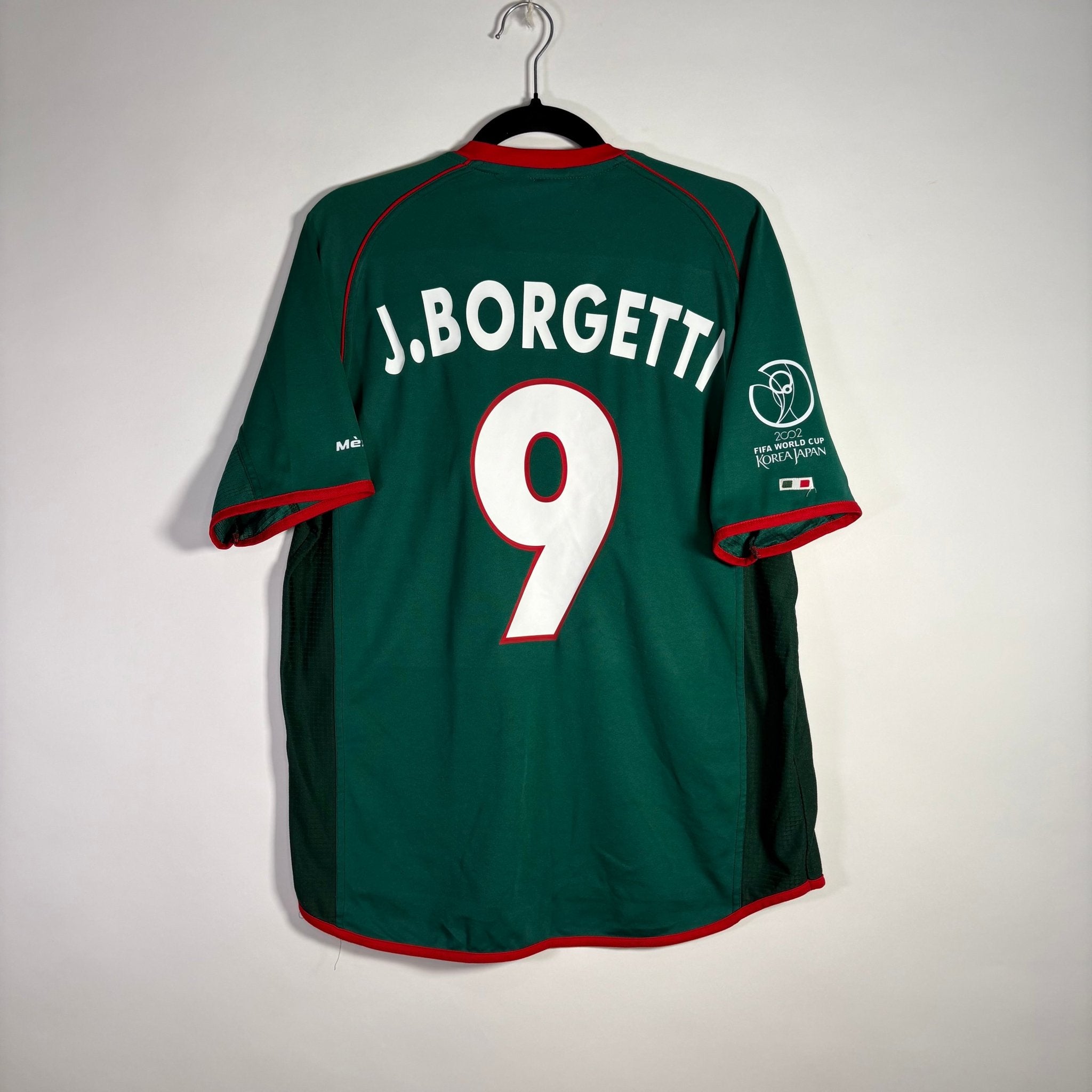 Selección de México Local 2002 - Dorsal Jared Borguetti - Talla M - YaelitoMix