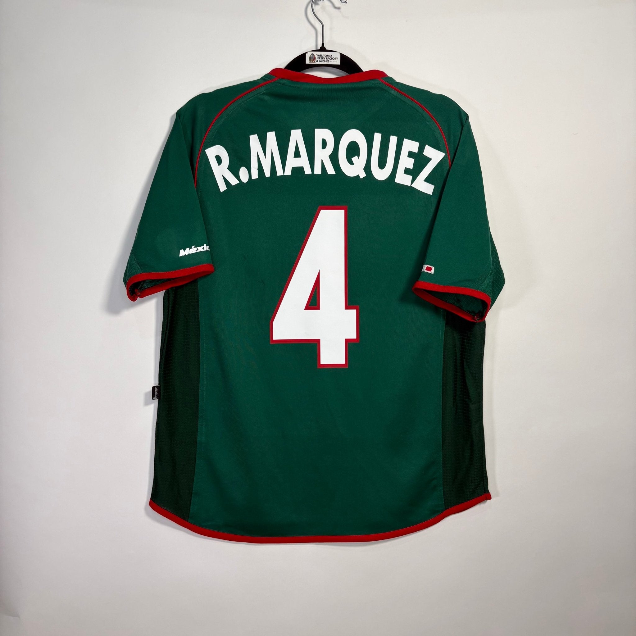 Selección de México Local 2002 - Dorsal Rafael Márquez - Talla M - YaelitoMix