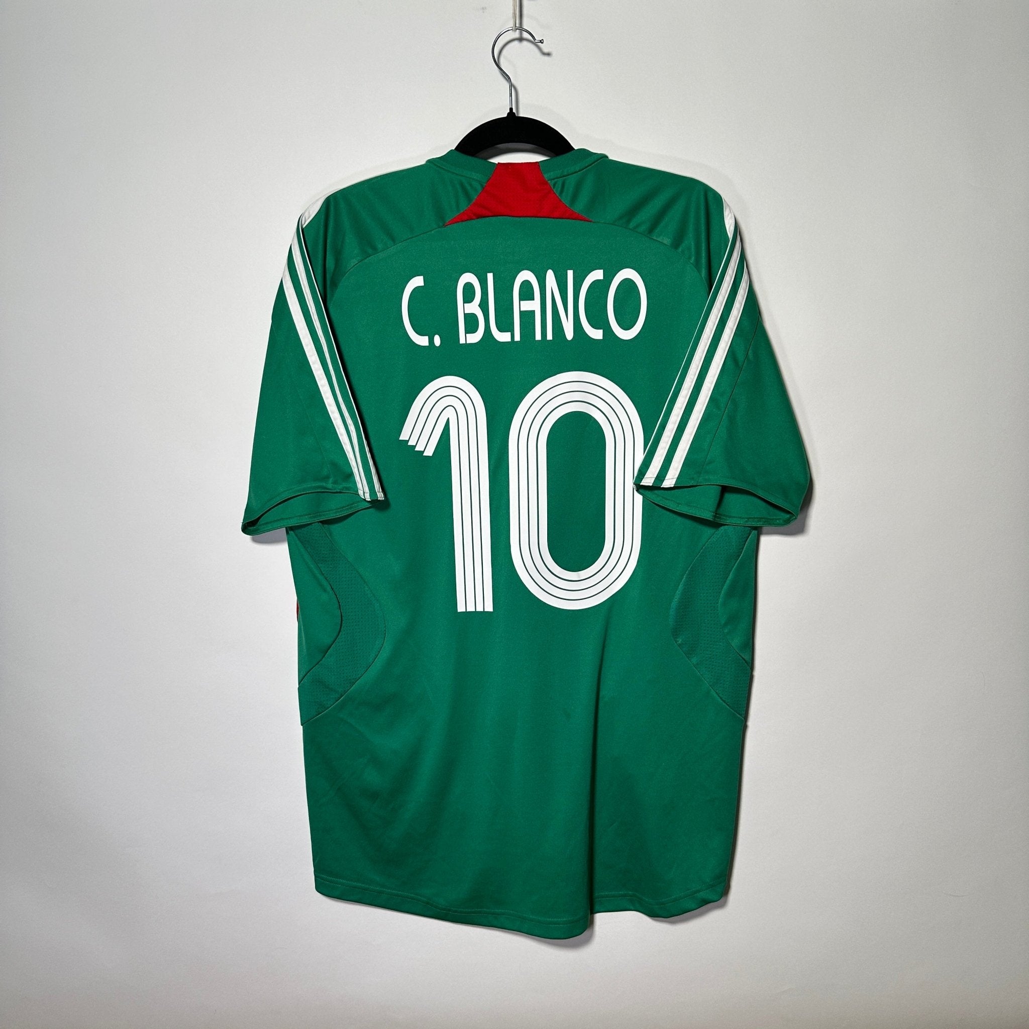 Selección de México Local 2007 - Dorsal Cuauhtémoc Blanco - Talla L/G - YaelitoMix