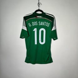 Selección de México Local 2014 - Dorsal Giovani Dos Santos - Talla S/CH - YaelitoMix
