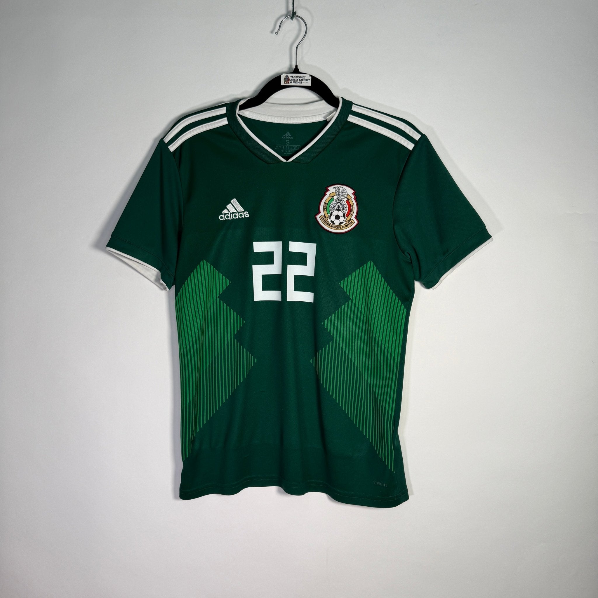 Selección de México Local 2018 - Dorsal Chucky Lozano - Talla S/CH - YaelitoMix
