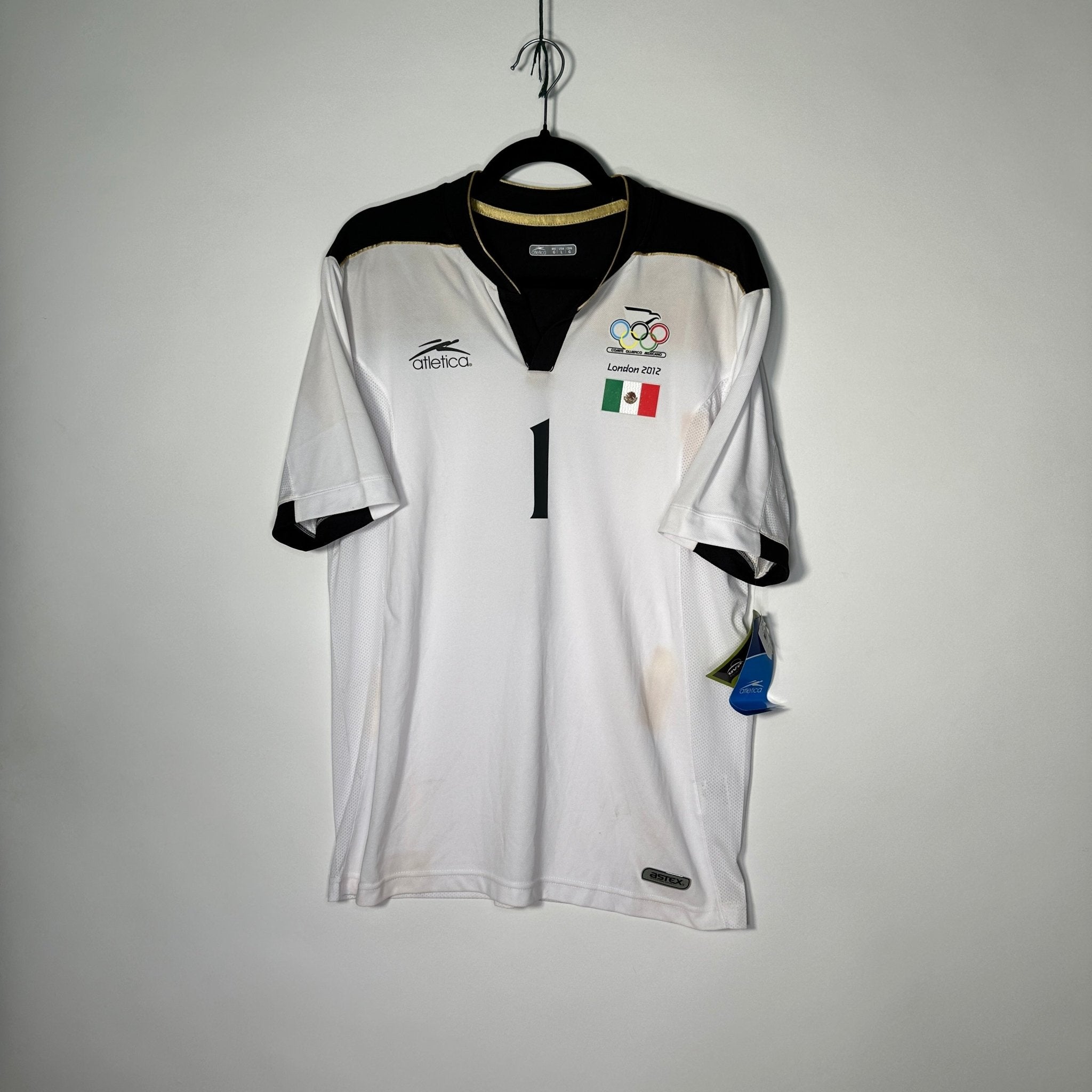 Selección de México Portero Juegos Olímpicos 2012 - Dorsal Jesús Corona - Talla L/G - YaelitoMix