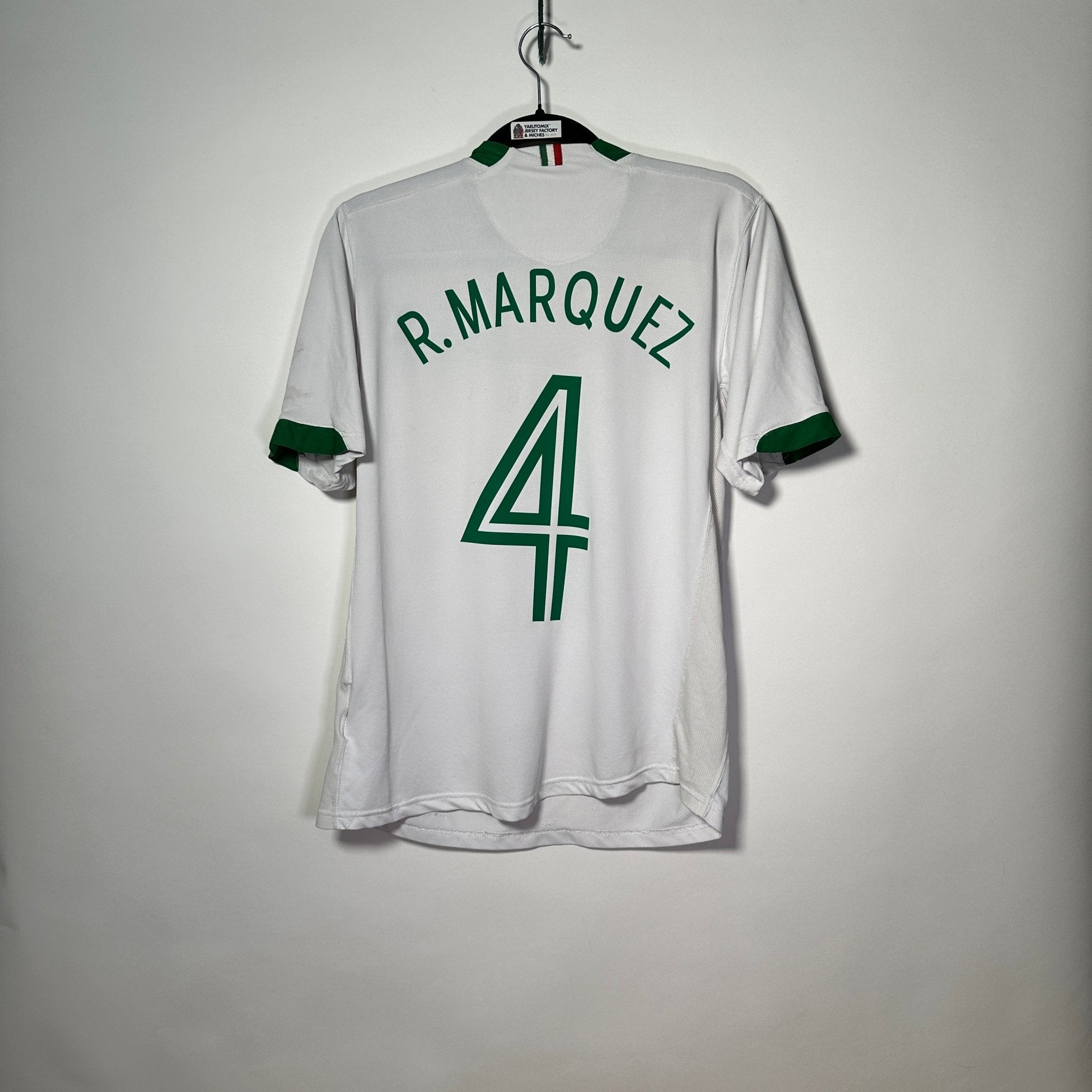 Selección de México Visita 2006 - Dorsal Rafael Márquez - Talla S/CH - YaelitoMix
