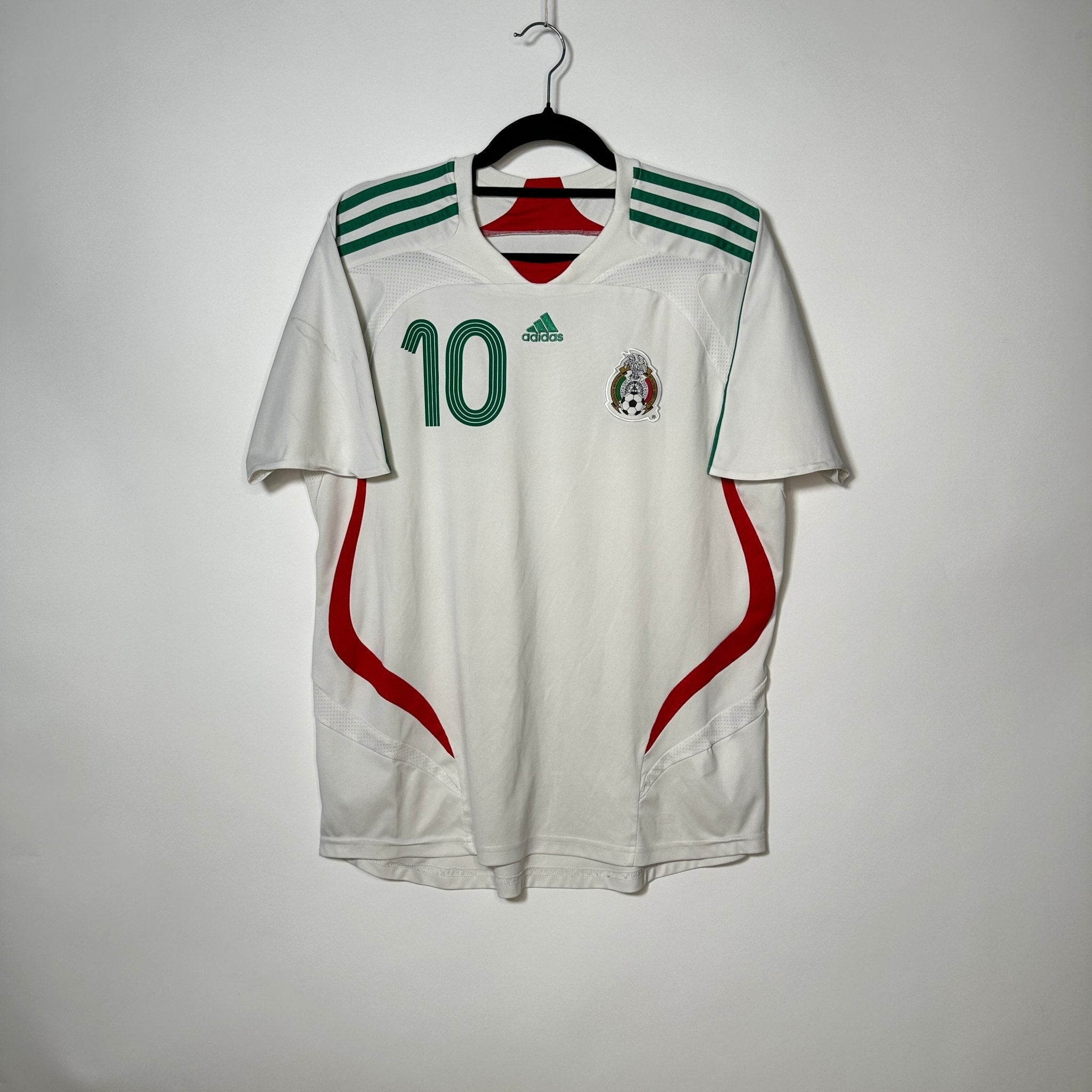 Selección de México Visita 2008 - Dorsal Cuauhtémoc Blanco - Talla L/G - YaelitoMix