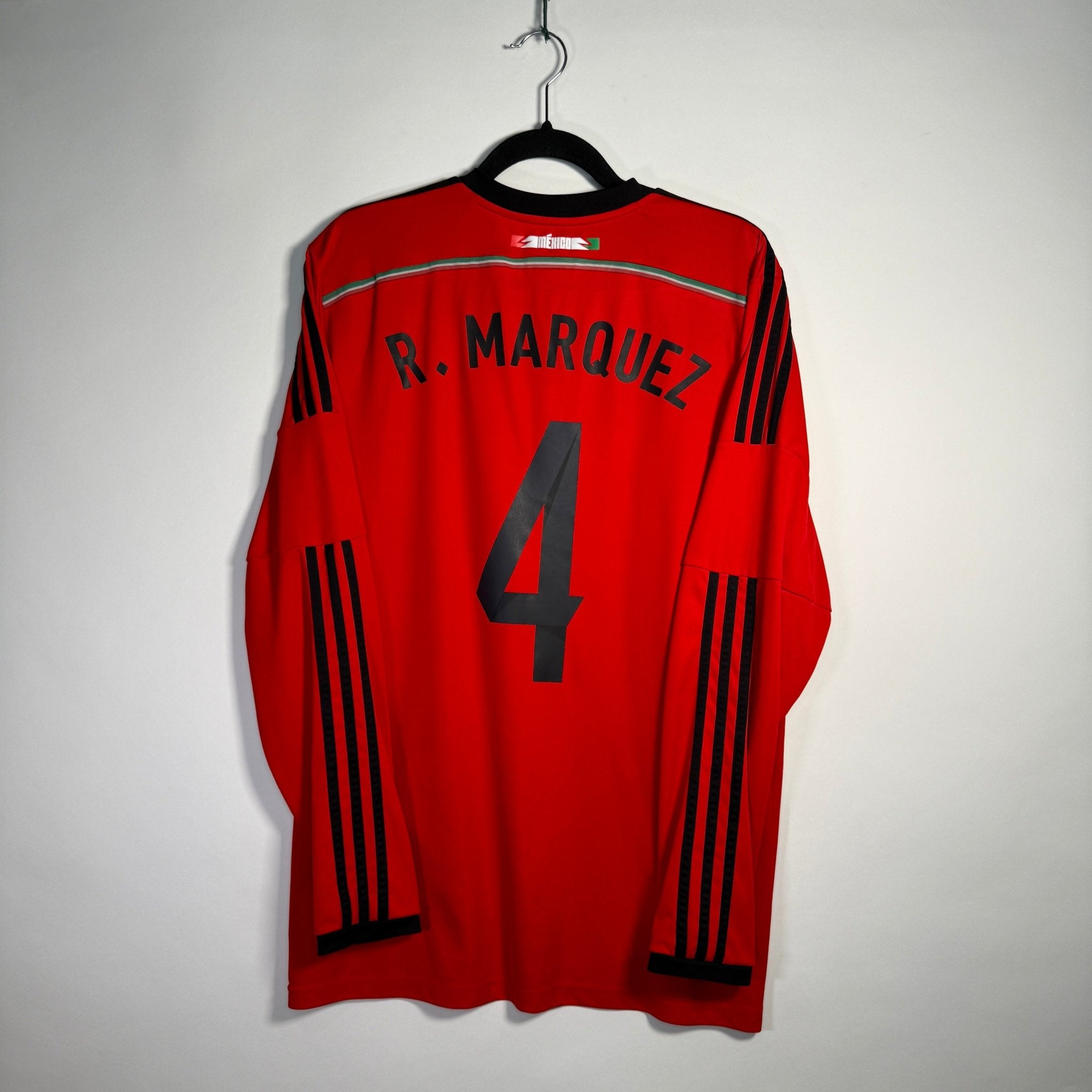 Selección de México Visita 2014 - Dorsal Rafael Márquez (Manga Larga) - Talla XL - YaelitoMix