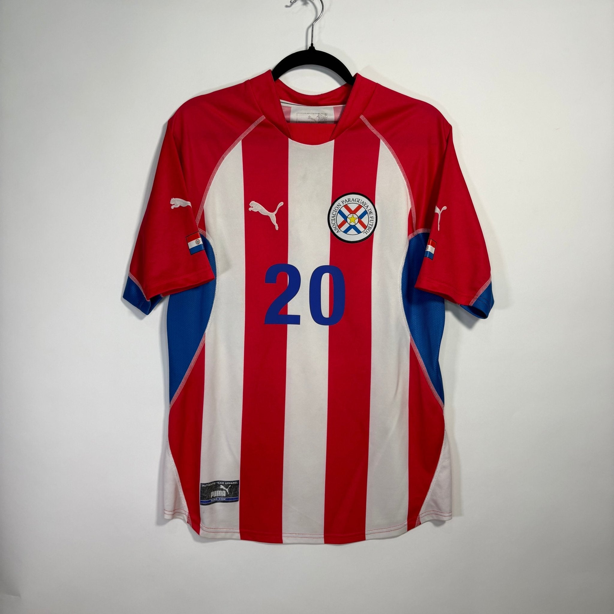 Selección de Paraguay Local 2002 - Dorsal Cardozo - Talla M - YaelitoMix
