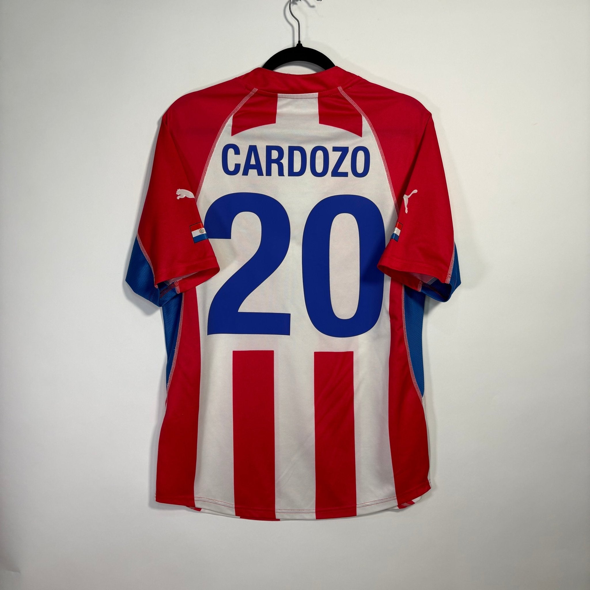 Selección de Paraguay Local 2002 - Dorsal Cardozo - Talla M - YaelitoMix