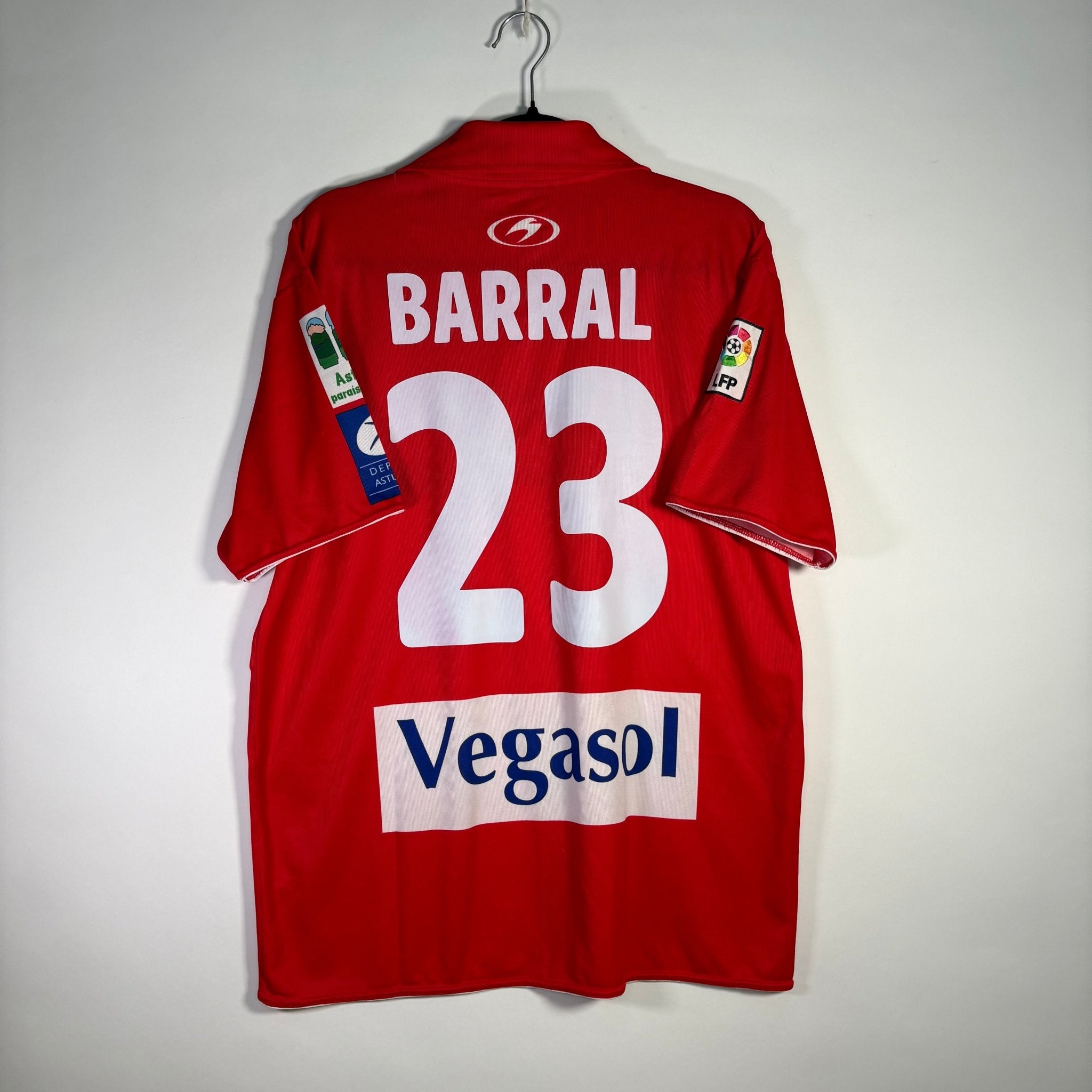 Sporting Gijón Visita 2008 - Dorsal Barral - Talla XL - YaelitoMix