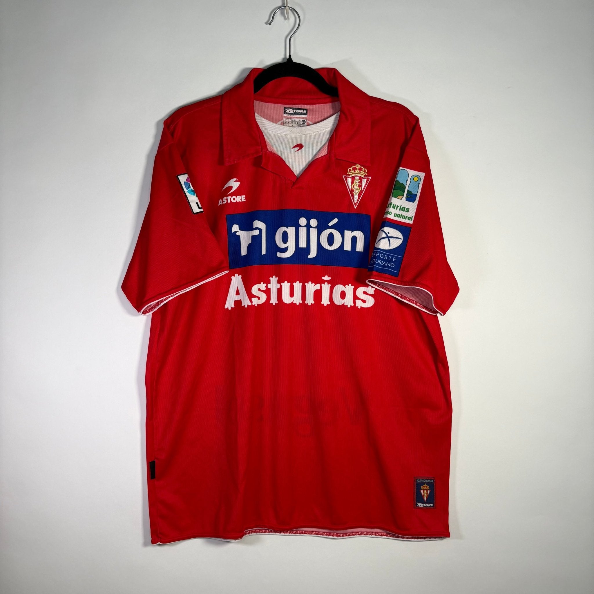 Sporting Gijón Visita 2008 - Dorsal Barral - Talla XL - YaelitoMix