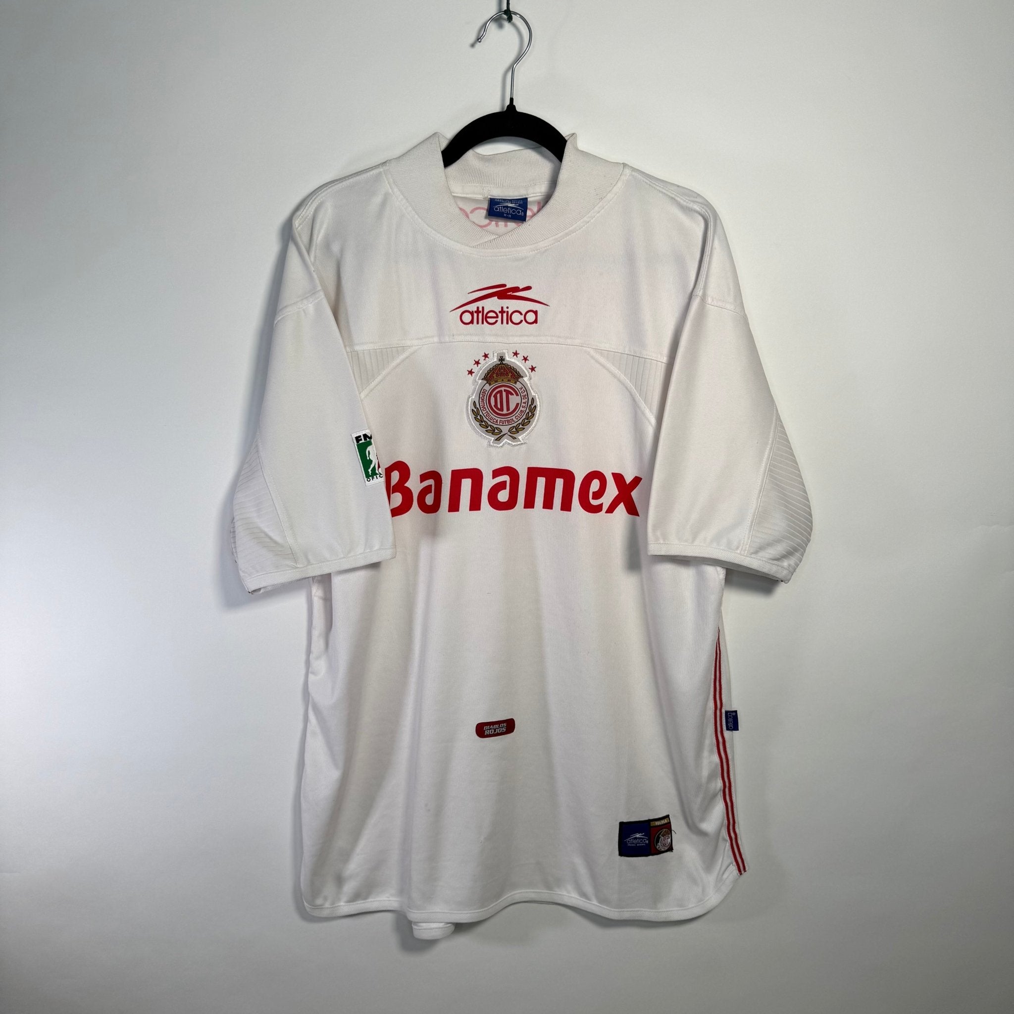 Toluca FC Visita 2001 - Talla M (amplia) - YaelitoMix