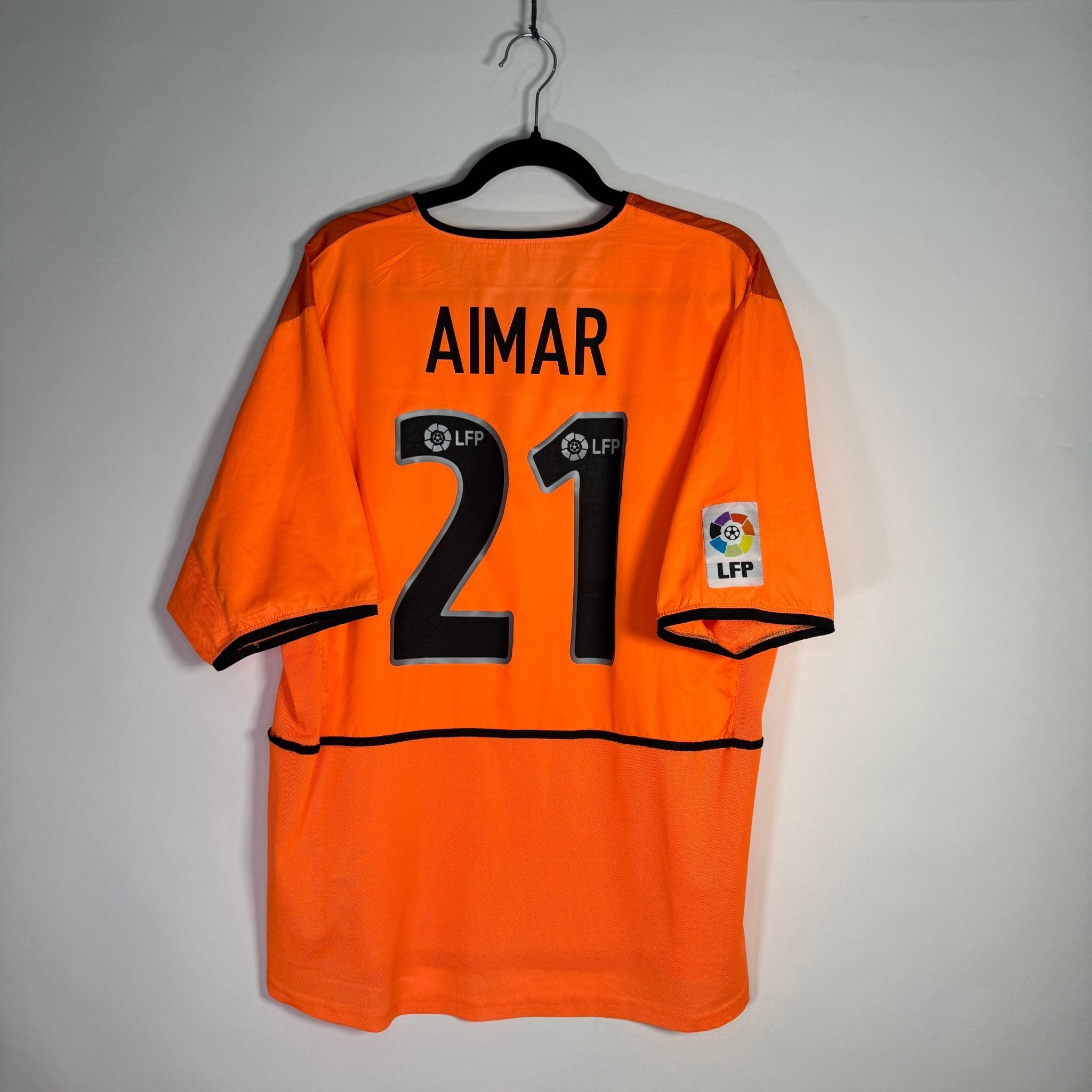 Valencia FC Local 2002 - Dorsal Aimar - Talla L/G - YaelitoMix