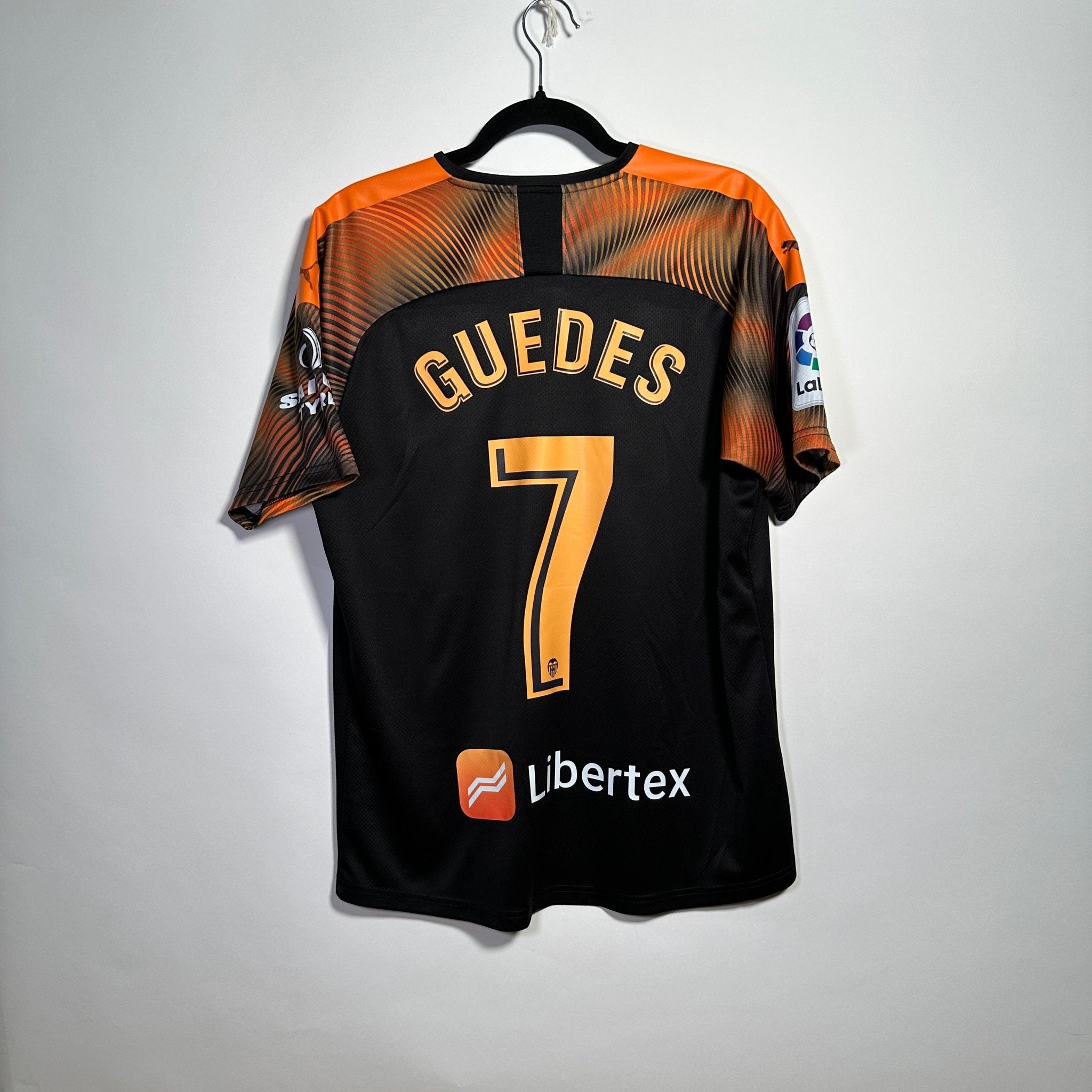 Valencia FC Visita 2019 - Dorsal Guedes - Talla L/G - YaelitoMix